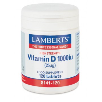 VITAMIN D3 1000iu 120 tabs Συμπληρώματα Διατρ. VITAMIN D3 1000iu 120 tabs Συμπληρώματα Διατρ.